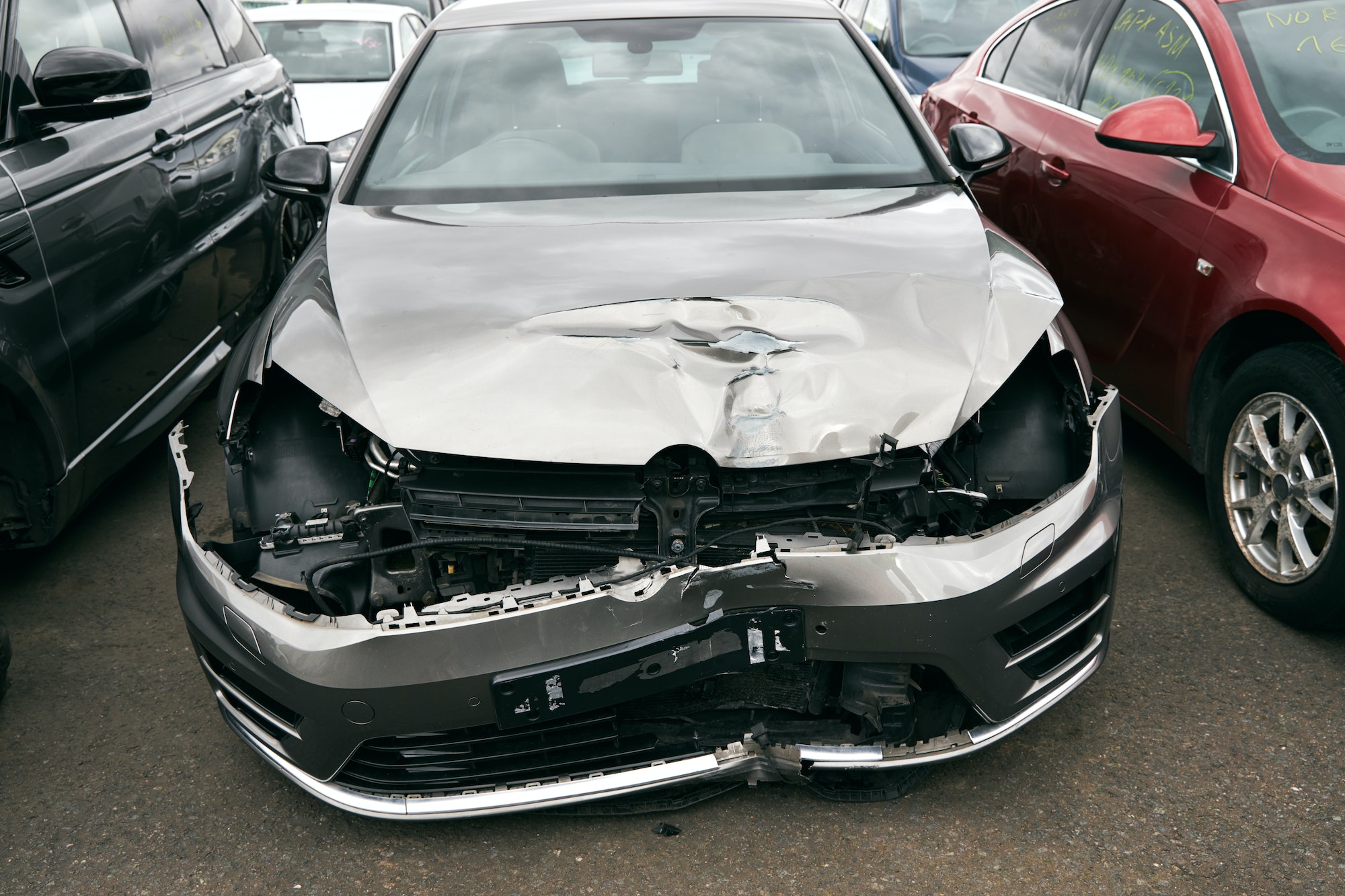 Unfallwagen Vollkasko Haftpflicht Frontschaden Volkswagen Golf